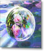 Love Is All Around Metal Print