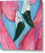 Love Is For The Birds Metal Print