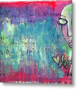 Love Painting Metal Print