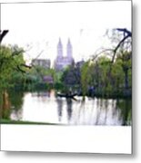Loving This Romantic Scenery In Central Metal Print