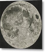 Lunar Planispheres Metal Print