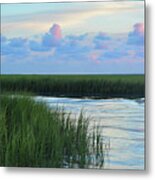 Machete Flats At Dusk Metal Print