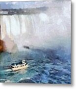 Maid Of The Mist Metal Print