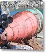 Maine Buoy Metal Print