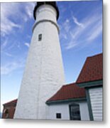 Maine Lighthouse Metal Print