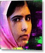 Malala Yousaf Zai 18 Metal Print