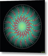 Mandala No. 91 Metal Print