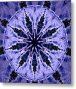 Mandala Ocean Wave Metal Print