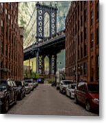 Manhattan Bridge Metal Print