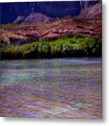Many Colors In Colorado River Metal Print