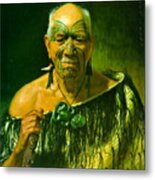 Maori Warrior 1901 Metal Print