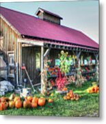 Maple Sugar House Metal Print