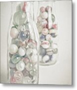 Marble Memories Metal Print