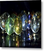 Marbles 2 Metal Print