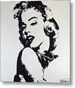 Marilyn Monroe / Glamour Metal Print