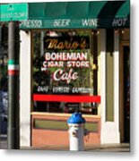 Mario's Bohemian Cigar Store Cafe Metal Print