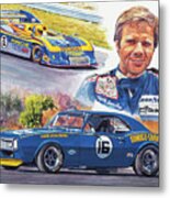 Mark Donohue Racing Metal Print