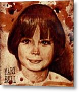 Mary Bell Dry Blood Metal Print