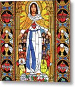 Mary, Mother Of Mercy Metal Print
