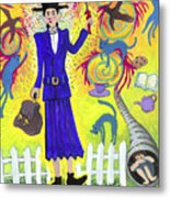 Mary Poppins Metal Print