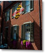 Maryland Flag - Frederick Md Metal Print