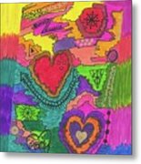 Matters Of The Heart Metal Print