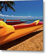 Maui Sugar Beach Metal Print