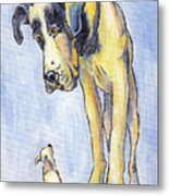 Max And Dixie Metal Print