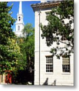 Memorial Chapel, Harvard Yard Metal Print