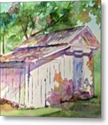 Memory Shed Metal Print