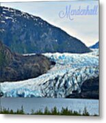 Mendenhall Glacier Metal Print