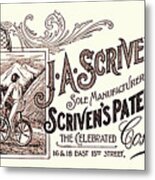 Men's Underwear 1899 Advertisement Metal Print