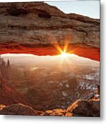 Mesa Arch Metal Print