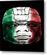 Mexican Olmec Metal Print