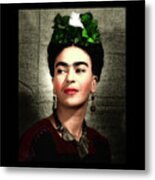 Mexicanas - Frida Kahlo Metal Print