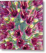 Mezcal Pelon Flowers Metal Print