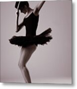 Michael On Pointe Metal Print