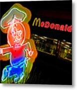 Mickey D's Metal Print