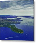 Middle Head And Sydney Harbour Metal Print