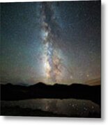 Milky Way Indy Pass Metal Print