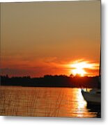 Minnesota Sunset Ii Metal Print