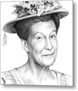 Minnie Pearl Metal Print