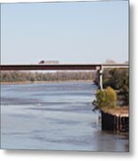 Missouri River At Boonville Metal Print