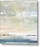 Misty Blue Metal Print