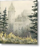 Misty Morning Metal Print