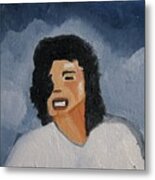 Mj One Of Five Number Two Metal Print