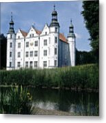 Moated Manor House Metal Print