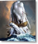 Moby Dick 1 Metal Print