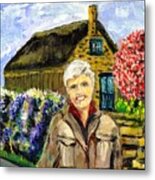 Mom In The Cotswolds Metal Print