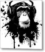 Monkey Business Metal Print